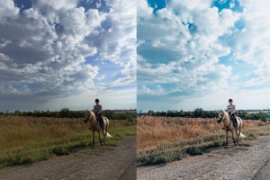 Цветокоррекция мобильного фото для инстаграма