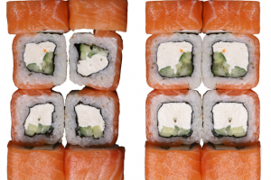 Ретушь фото роллов