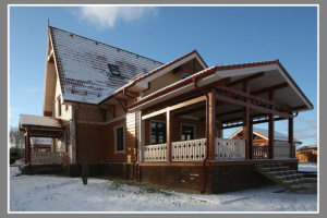 Частный дом из бруса - проект реализован