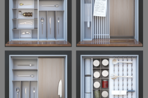 Содержимое кухонного ящика