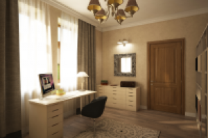 Кабинет в загородном доме