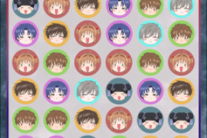 Игра три в ряд 6х6