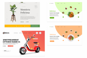 Дизайн макет "Главных экранов"