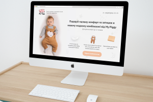 Магазин детских комбинезонов MyPiggy на платформе Tilda