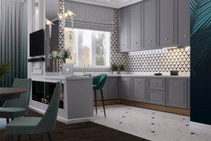 Кухня-гостиная