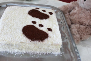 Ностальгический тортик «Мишка на севере»