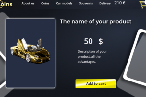 Реклама продукции сувениров