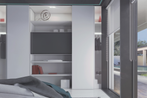 Вилла,  шкаф в спальне