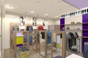 магазин детской одежды, интерьер 2
