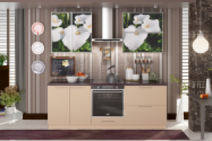 Кремовая кухня