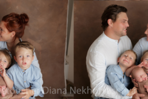 Ретушь семейная съемка