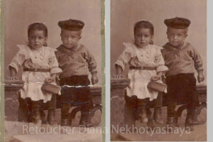 Ретушь старых фотографий