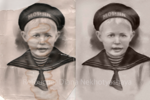Ретушь старых фотографий
