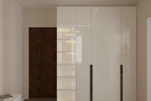 Визуализация интерьера спальни