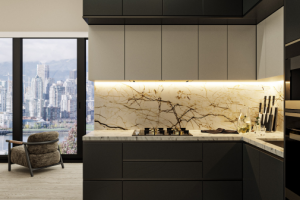 Визуализация интерьера кухни