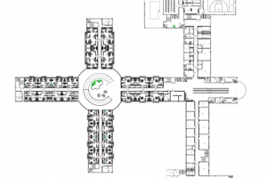 Планировочное решение реабилитационного центра