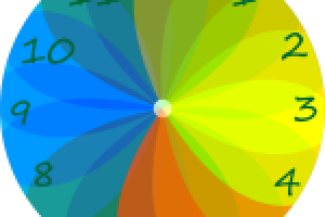 макет для часов