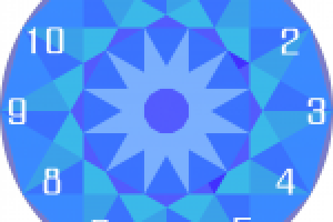 макет для часов