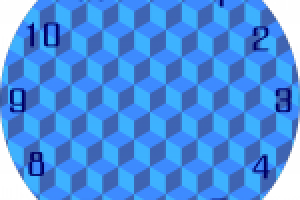 макет для часов