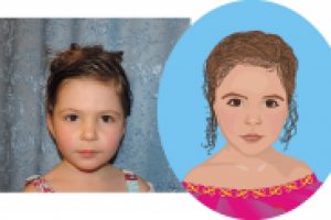 векторный портрет