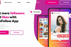 Верстка landing page, top Folow