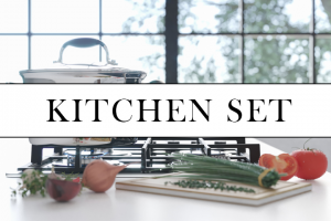Кухонный сет для рекламы