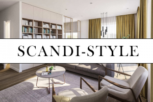 Визуализация современного интерьера