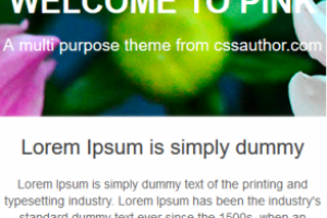 Мобильная вёрстка #1