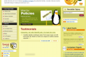 Вёрстка сайта для частной студии