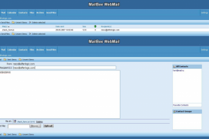 Добавление к Web клиенту почты расшаривания файлов