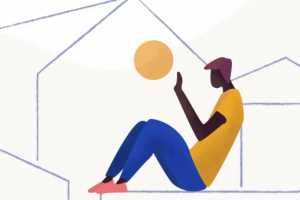 Vector illustration for real estate landing page