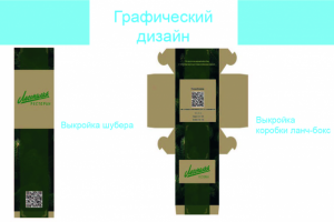 Дизайн шубера и коробки ланч- бокс