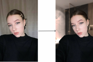 Изменение фона фотографии