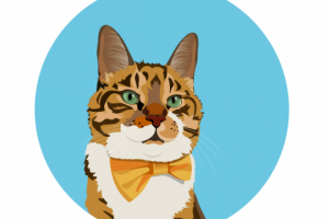 Портрет кота