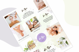 Лента Instagram SPA салона