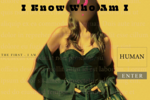 Во-первых, Я Человек.