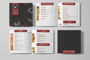 Меню. Бар "Бардак"