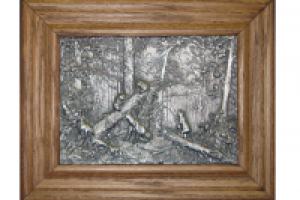 Картина оловянная