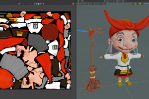 Модель под простую анимацию