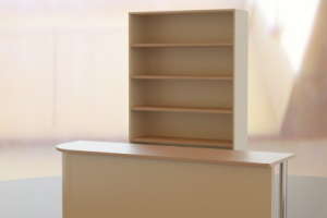 Торговая стойка, моделирование