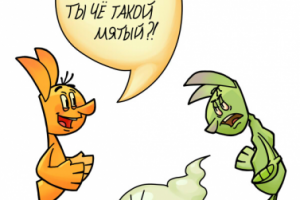 Позитивный и ворчун.