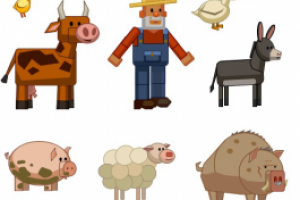 Персонажи-куклы под анимацию