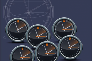 Версии таймера для сервиса быстрого дизайна.