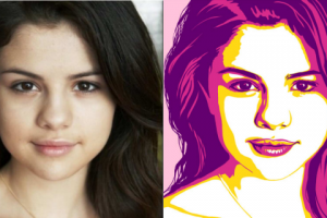 Поп-арт портрет