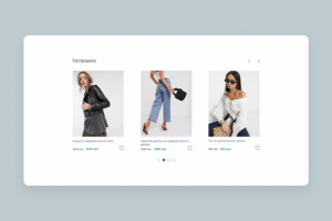 Дизайн главной страницы магазина Minful Fashion