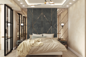 Спальня в стиле неоклассика