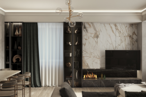 Гостиная в современном стиле