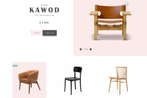 сайт по продаже мебели "chairs"