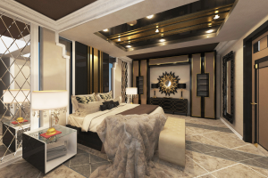 спальня в стиле ар деко