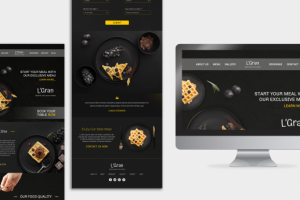 «Landing page» Готовое решение для вашего сайта [студия WOUTERS]